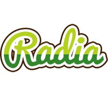 Radia golfing logo