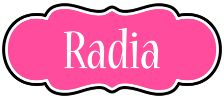 Radia invitation logo