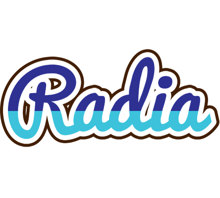 Radia raining logo