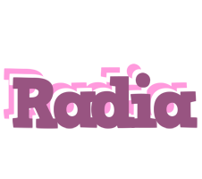 Radia relaxing logo