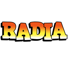 Radia sunset logo