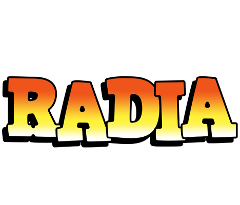 Radia sunset logo