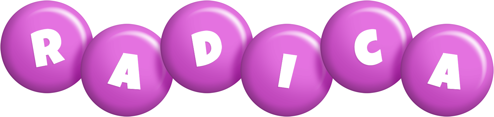 Radica candy-purple logo