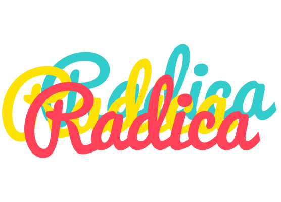 Radica disco logo