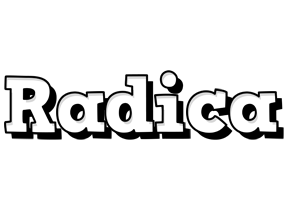 Radica snowing logo