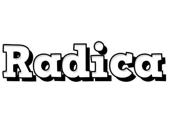 Radica snowing logo