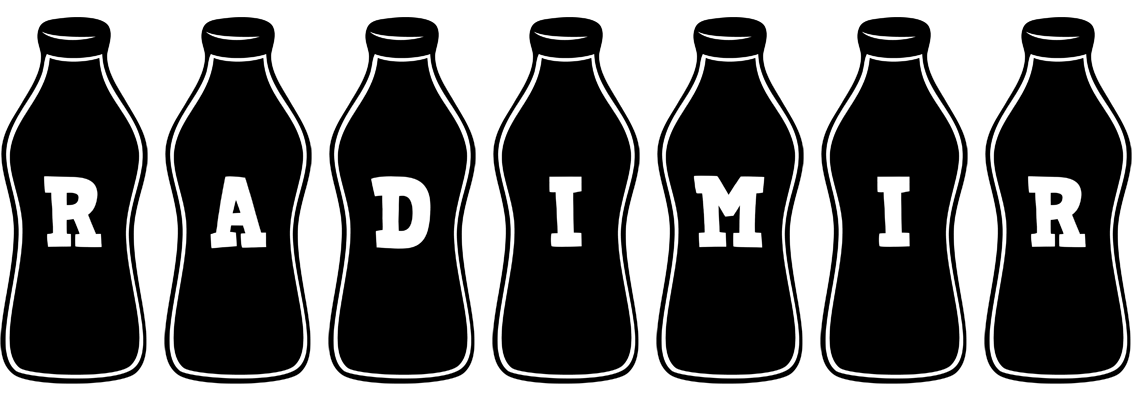 Radimir bottle logo