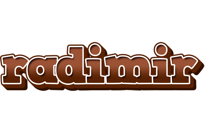 Radimir brownie logo