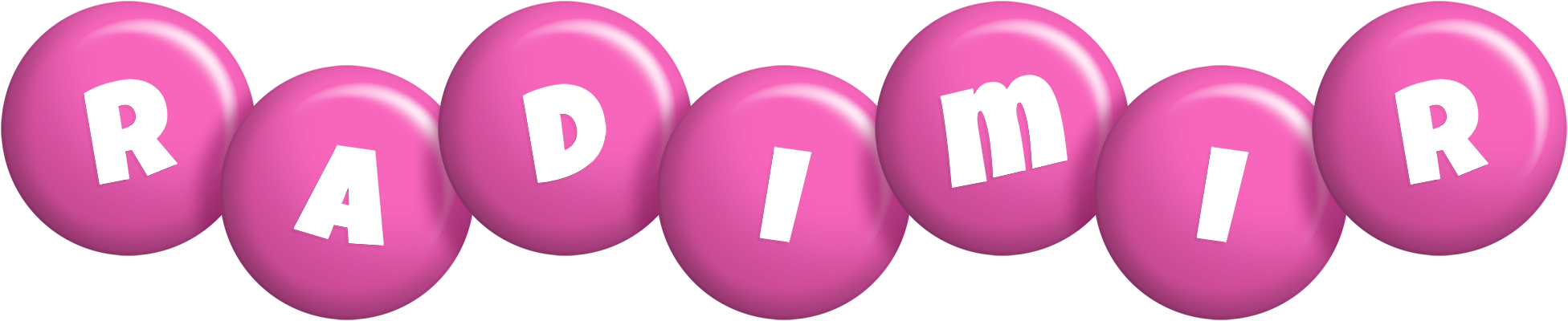 Radimir candy-pink logo