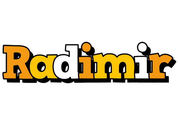 Radimir cartoon logo