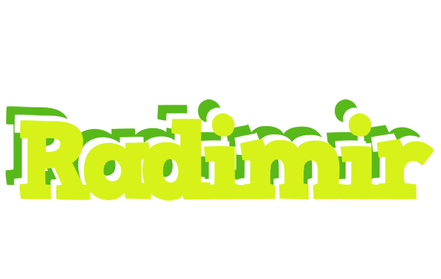 Radimir citrus logo