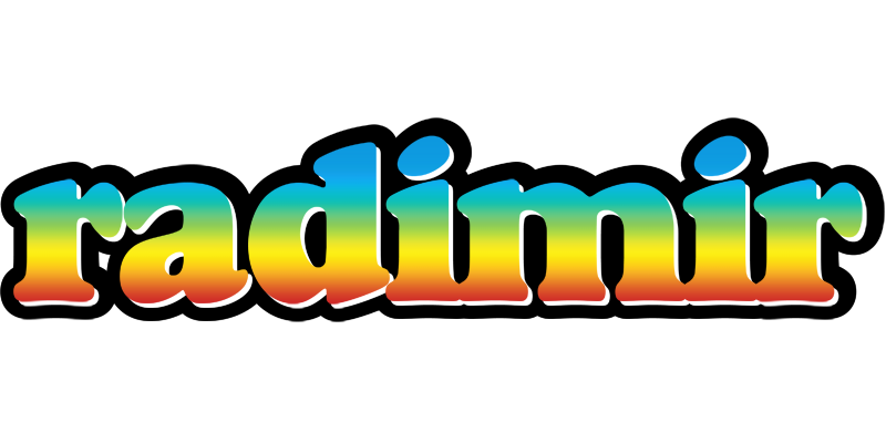 Radimir color logo