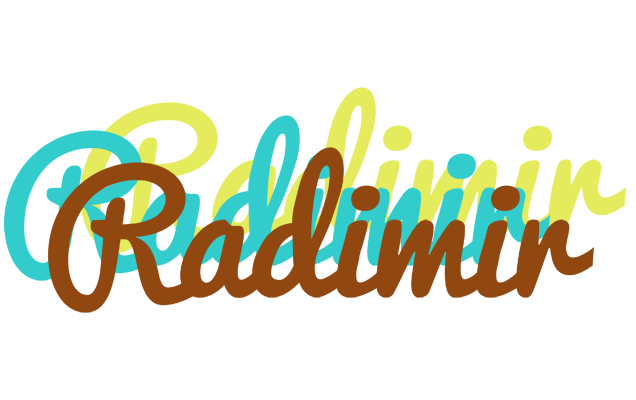 Radimir cupcake logo
