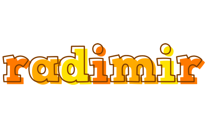 Radimir desert logo