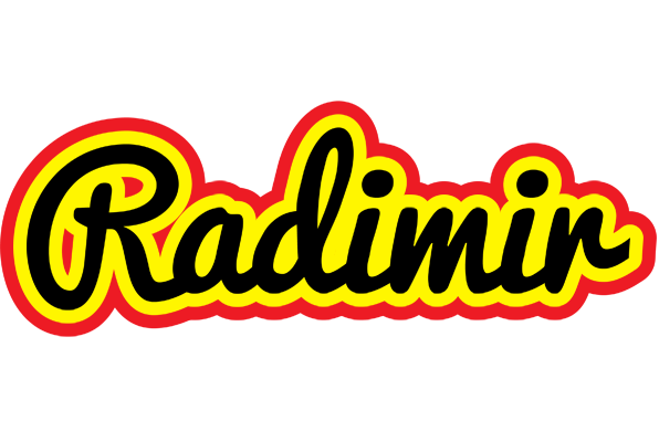 Radimir flaming logo