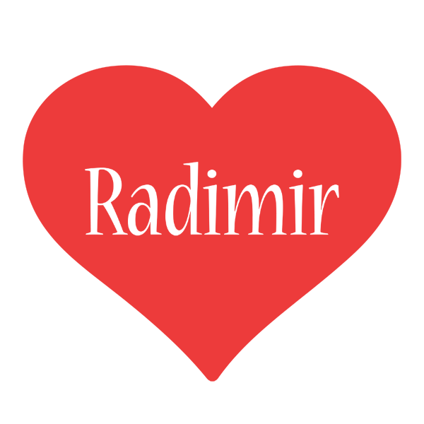 Radimir love logo