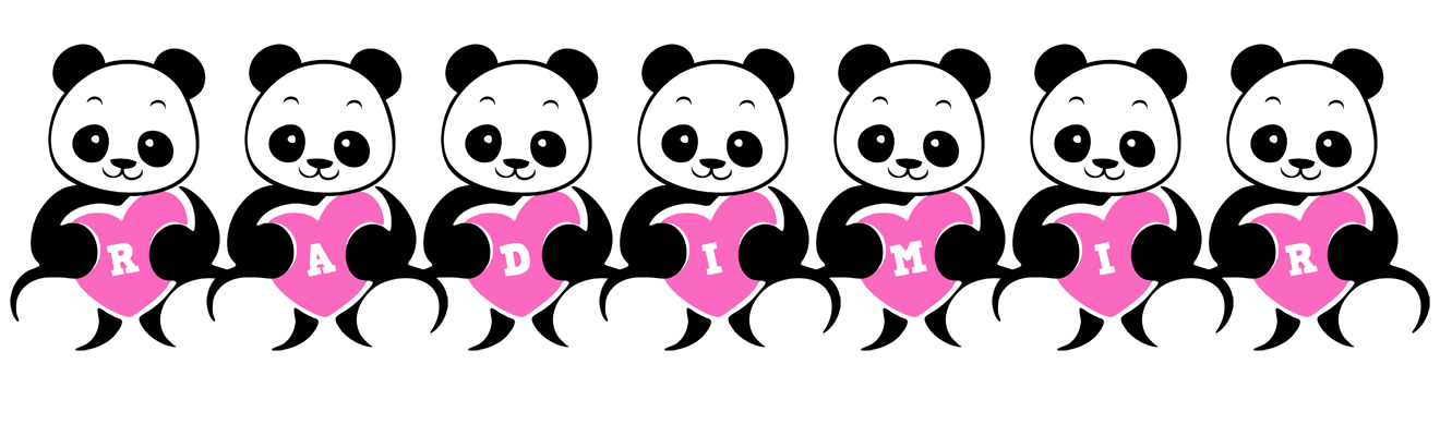 Radimir love-panda logo