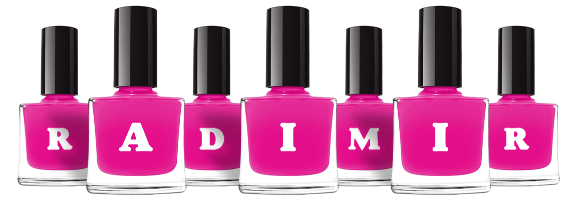 Radimir nails logo