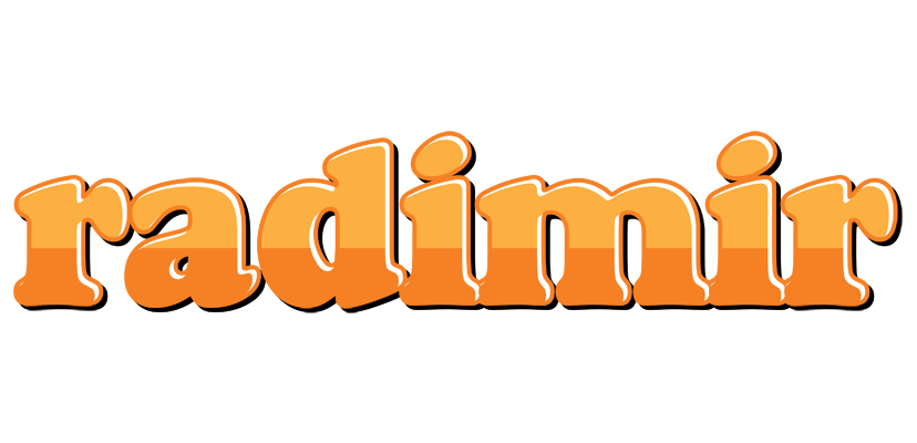 Radimir orange logo