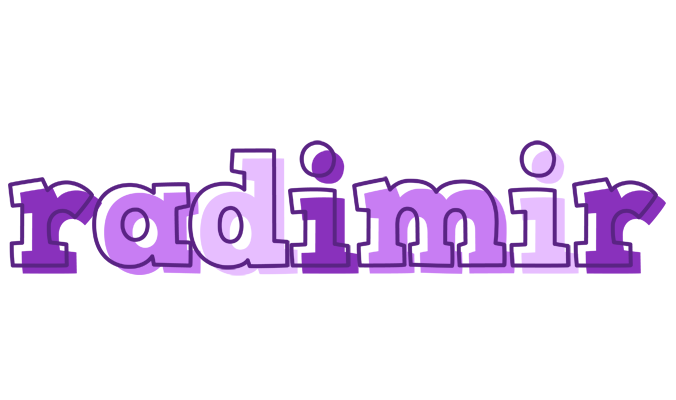Radimir sensual logo