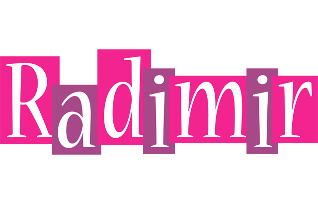 Radimir whine logo