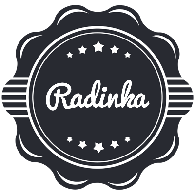 Radinka badge logo