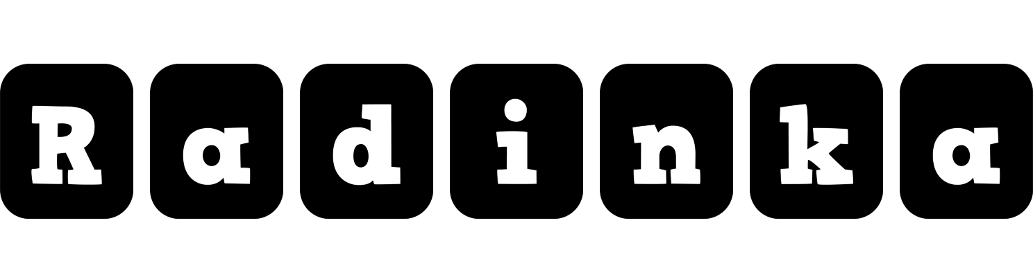 Radinka box logo