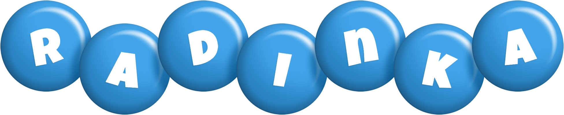 Radinka candy-blue logo