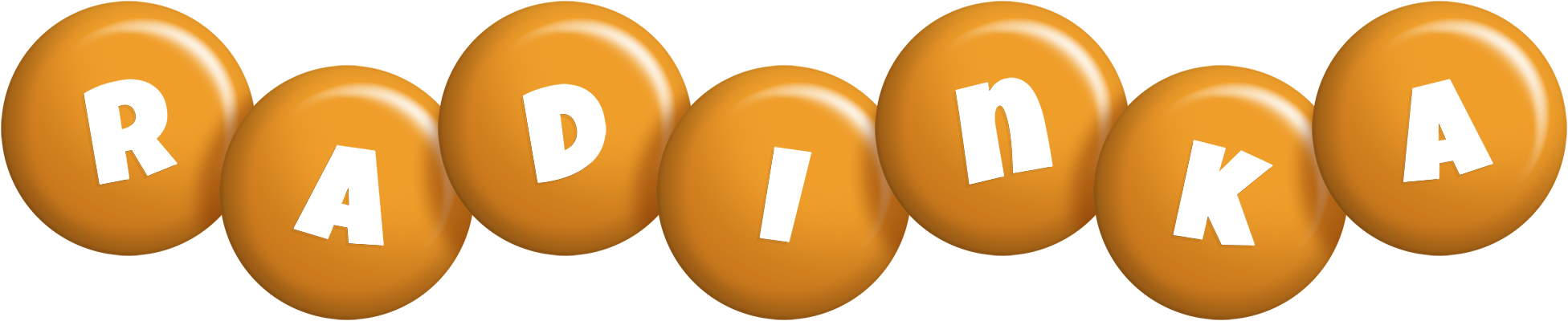 Radinka candy-orange logo