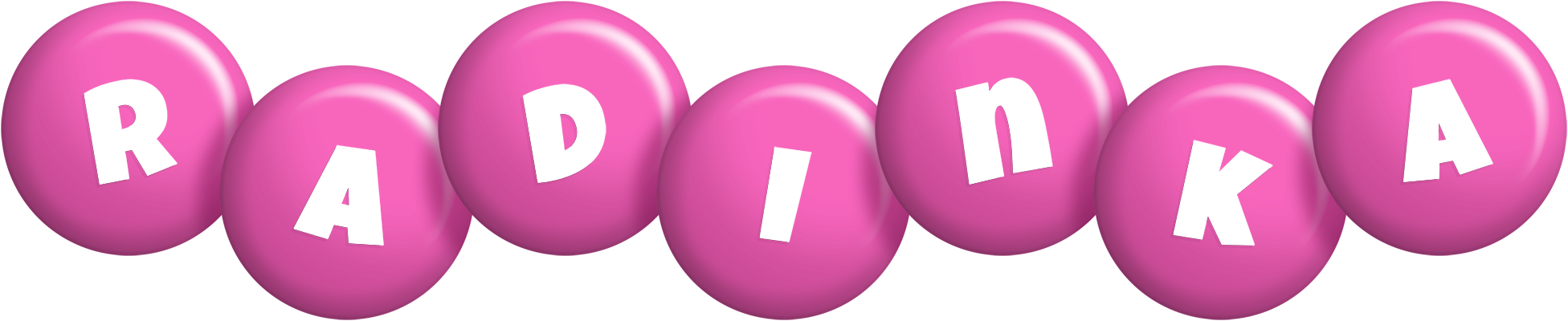 Radinka candy-pink logo
