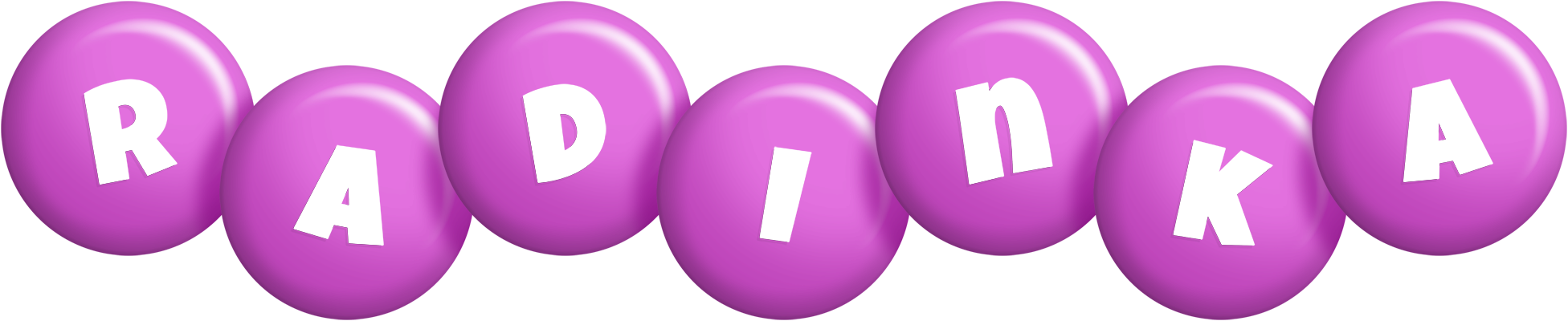 Radinka candy-purple logo