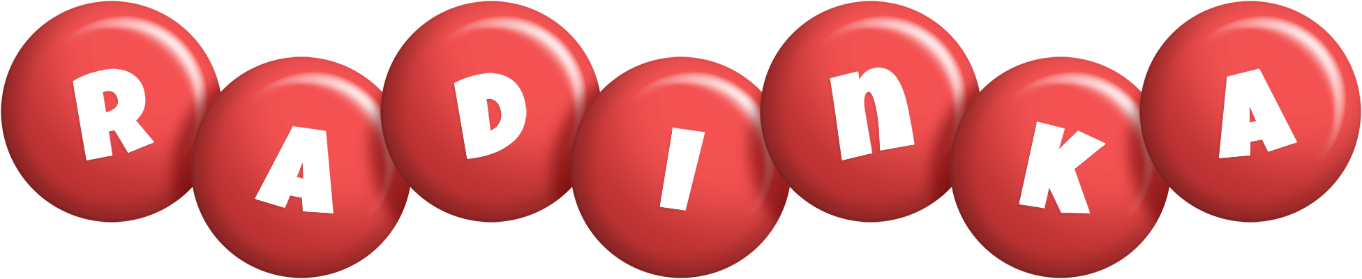 Radinka candy-red logo