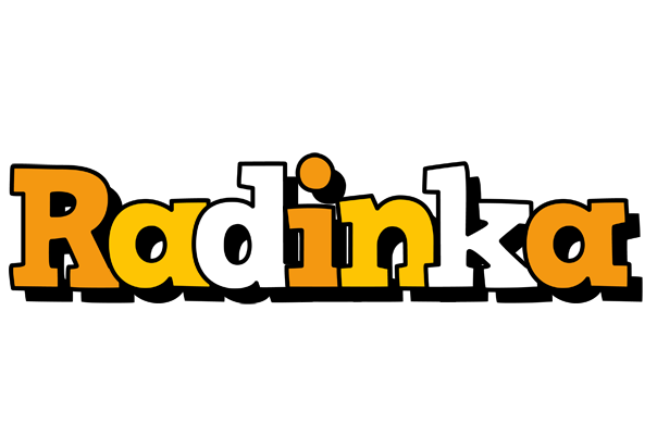 Radinka cartoon logo