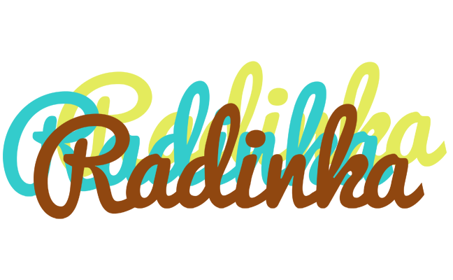 Radinka cupcake logo