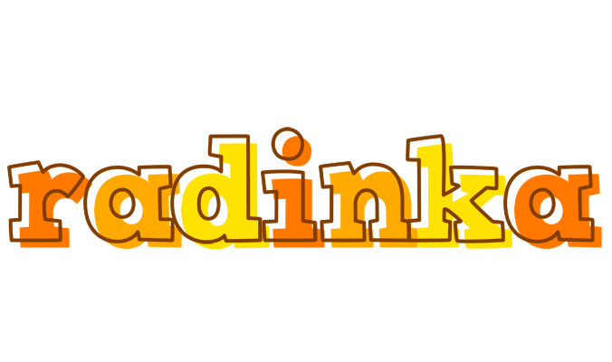 Radinka desert logo