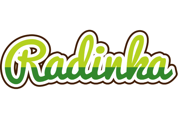 Radinka golfing logo