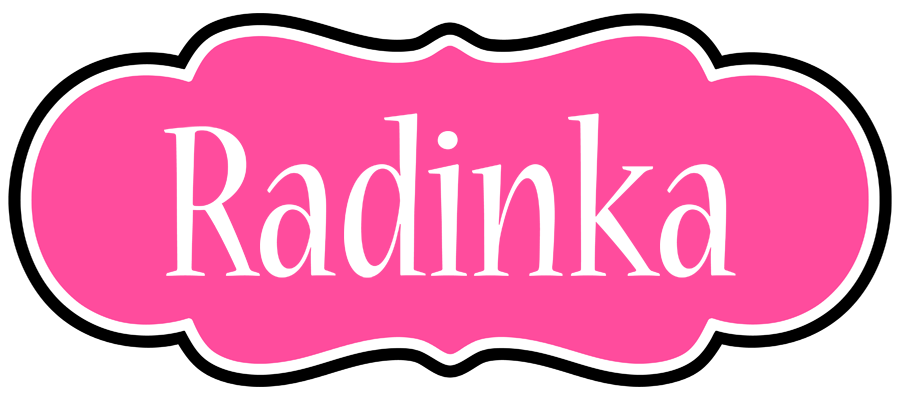 Radinka invitation logo
