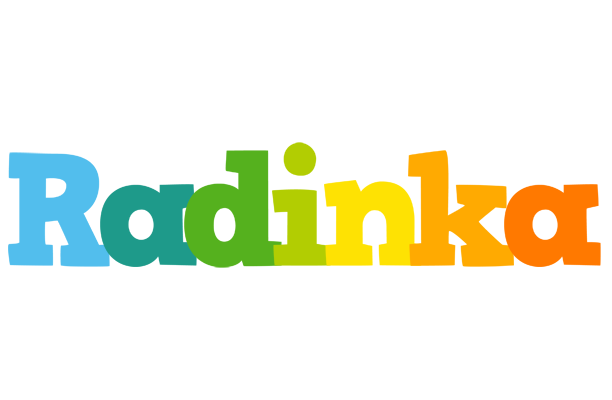 Radinka rainbows logo