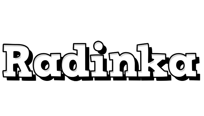 Radinka snowing logo