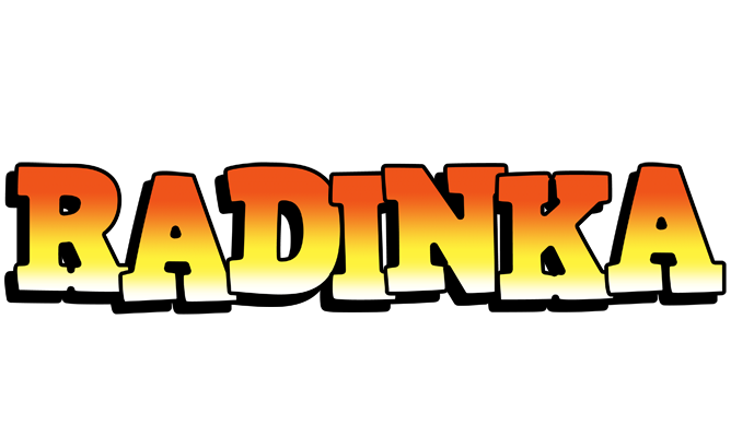 Radinka sunset logo