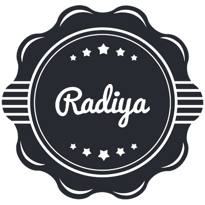 Radiya badge logo