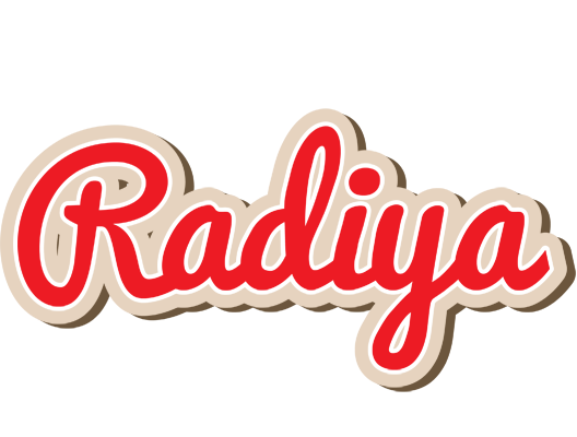 Radiya chocolate logo