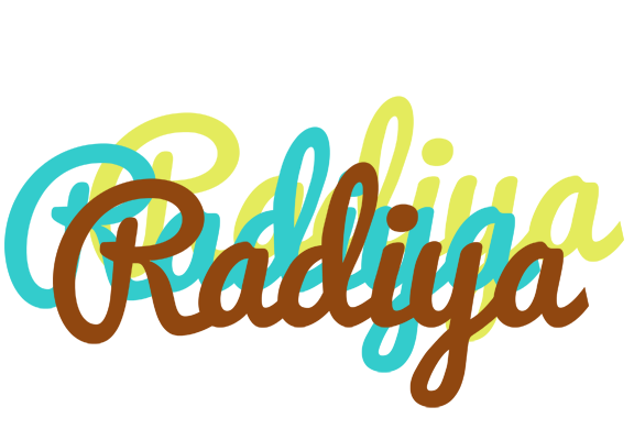 Radiya cupcake logo