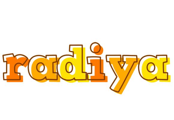 Radiya desert logo