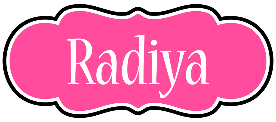 Radiya invitation logo
