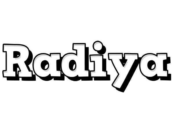 Radiya snowing logo