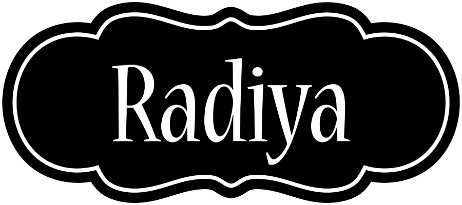 Radiya welcome logo