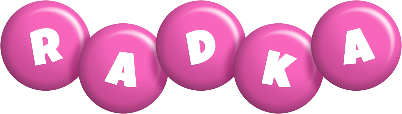 Radka candy-pink logo