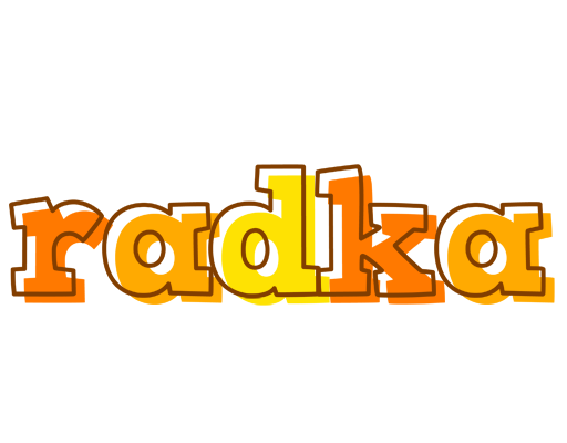 Radka desert logo