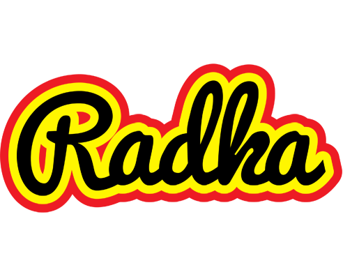Radka flaming logo